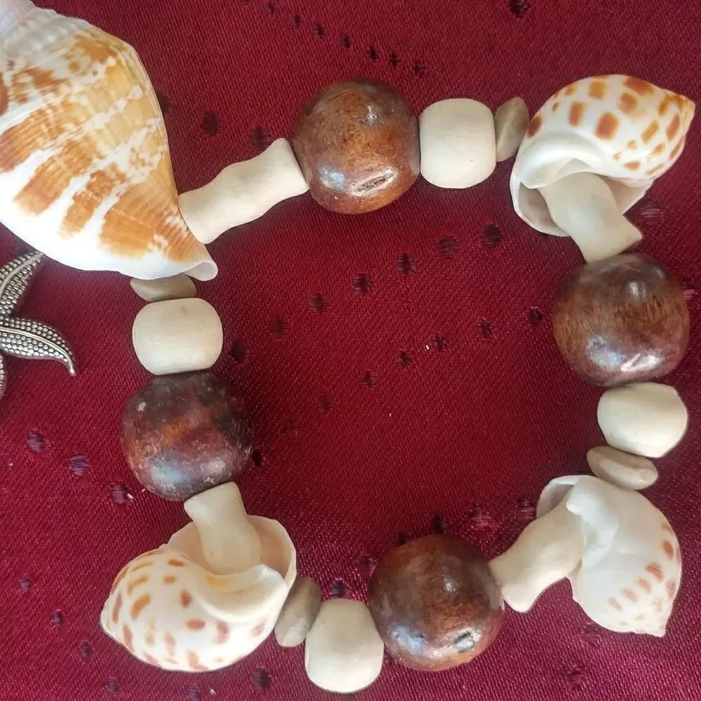2for$15 Beach shell bracelets